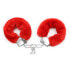 Фото #1 товара Furry Metal Handcuffs Red