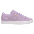 Puma Suede Classic Xxi Lace Up Womens Purple Sneakers Casual Shoes 38141022