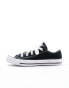 Converse Chuck Taylor All Star Ox Wide Fit trainers in black