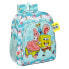Школьный рюкзак Spongebob Stay positive Синий Белый (32 x 38 x 12 cm)