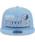 ფოტო #4 პროდუქტის Men's Light Blue Memphis Grizzlies Gameday 59FIFTY Snapback Hat