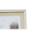 Фото #3 товара Фото рамка DKD Home Decor Стеклянный полистирол Позолоченный Серебристый традиционный 47 x 2 x 29 cm (2 штук)