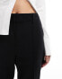 Y.A.S high waisted tapered trousers in black 2XL - фото #8