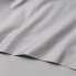 King 6pc 800 Thread Count Solid Sheet Set Light Gray - Threshold Signature