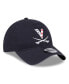 ფოტო #3 პროდუქტის Men's Navy Virginia Cavaliers Red, White & Hoo 9TWENTY Trucker Adjustable Hat