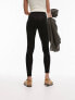 Topshop basic ankle legging in black