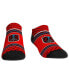 Men's and Women's Socks Atlanta Dream Net Striped Ankle Socks