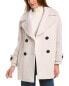 Фото #1 товара Cinzia Rocca Icons Short Wool & Cashmere-Blend Coat Women's 8