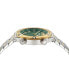 ფოტო #2 პროდუქტის Men's Swiss Two-Tone Stainless Steel Bracelet Watch 43mm