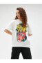 Фото #2 товара Футболка Koton Rolling Stones Printed Short Sleeve