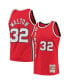 Фото #1 товара Men's Bill Walton Red Portland Trail Blazers 1976-77 Hardwood Classics Swingman Player Jersey