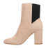 Фото #3 товара Dolce Vita Ramona Round Toe Pull On Booties Womens Beige Casual Boots VRAMONA0-B