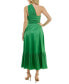 Women's Ruched One-Shoulder Gown