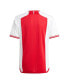 ფოტო #2 პროდუქტის Big Boys White/Red Ajax 2023/24 Home Replica Jersey