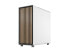 Fractal Design North ATX mATX Mid Tower PC Case - Chalk White Chassis with Oak F