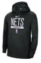 Фото #5 товара Dri-Fit NBA Brooklyn Nets Spotlight Erkek Siyah Basketbol Sweatshirt