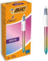 Фото #1 товара Bic Pióro Bic Gradient 0,32 mm Wielokolorowy (12 Sztuk)