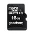 Memory card M1AA Goodram microSD 16GB 100MB/s UHS-I class 10 with adapter