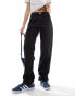 Фото #4 товара Dr Denim Arch regular fit mid waist straight leg jeans in black used wash