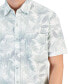Men's San Lucio Fallen Fronds IslandZone® Moisture-Wicking Printed Button-Down Shirt
