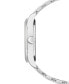 ფოტო #3 პროდუქტის Eco-Drive Women's Arezzo Diamond-Accent Stainless Steel Bracelet Watch 32mm