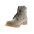 Фото #4 товара Lugz Convoy MCNVYE-2780 Mens Gray Leather Lace Up Casual Dress Boots