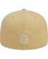 Фото #5 товара Men's Khaki Los Angeles Rams Raffia Front 59FIFTY Fitted Hat