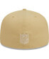 ფოტო #5 პროდუქტის Men's Khaki Los Angeles Rams Raffia Front 59FIFTY Fitted Hat