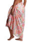 Фото #3 товара Women's Floral-Print Pareo Cotton Cover-Up