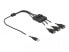 Delock 86804 - 1 m - USB A - Cable - Digital 1 m