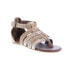 Фото #3 товара Roan by Bed Stu Kaliope F850001 Womens Brown Leather Strap Sandals Shoes