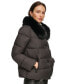 Фото #2 товара Women's Faux-Fur-Trim Collar Puffer Coat