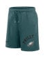 Men's Midnight Green Philadelphia Eagles Arched Kicker Shorts
