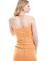 Фото #4 товара COLLUSION longline slinky bandeau in orange