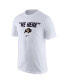 Men's White Colorado Buffaloes We Here T-shirt