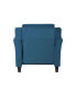 Фото #2 товара 33.9" W Polyester Harvard Chair with Curved Arms