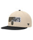 ფოტო #1 პროდუქტის Men's Cream/Black Vegas Golden Knights Goalaso Snapback Hat