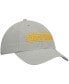 Фото #4 товара Men's Gray Washington Commanders Script Clean Up Adjustable Hat