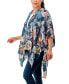 Abstract Print Kimono Cover Up