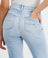 ფოტო #6 პროდუქტის Women's Sylvia High-Rise Ripped Flare Jeans