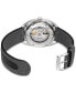 ფოტო #4 პროდუქტის Men's Swiss Automatic DS-2 Gray Synthetic Strap Watch 40mm