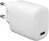 Фото #2 товара Wentronic Ladegerät USB-C 1-fach weiß PD USB Steckernetzteil 3A 20W - Quick charger