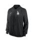 Women's Black Los Angeles Dodgers Authentic Collection Team Raglan Performance Full-Zip Jacket