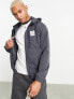 Фото #1 товара Fila Zane hoodie with patch pocket in dark grey