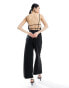 Edited backless strappy jumpsuit in black 40 - фото #8