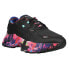 Puma Orkid Floral Lace Up Womens Black Sneakers Casual Shoes 384845-01