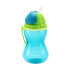 Canpol babies Active Cup Sport Cup With Flip-Top Straw Blue 370 ml trinkbecher für Kinder