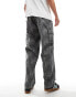 Santa Cruz printed trooper cargo trousers in grey