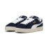 Фото #5 товара Puma Suede XL Hairy 39724101 Mens Blue Suede Lifestyle Sneakers Shoes