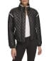 Andrew Marc Quilted Bomber Jacket Women's L